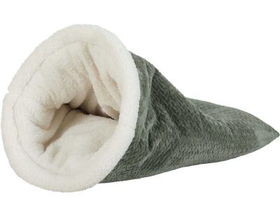 Chaussette pour chat en fourrure Olympe (Kaki)