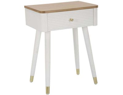 Chevet en bois avec tiroir Matera 45 x 32 x 62 cm