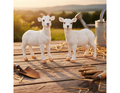 Chèvre en résine 28 x 10 x 32 cm