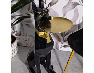 Chien en polyrésine Dog origami 30 x 64 x 91 cm