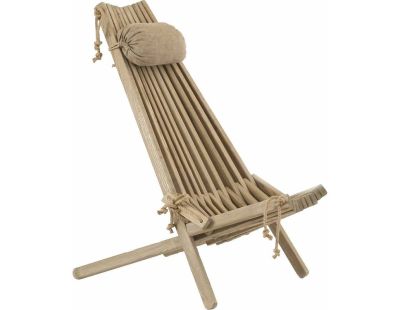 Chilienne en bois EcoChair (coussin offert) (Frêne)