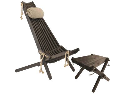 Chilienne scandinave avec repose-pieds (Pin Noir)