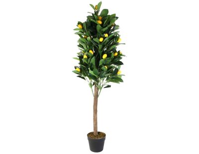 Citronnier artificiel en pot 120 cm