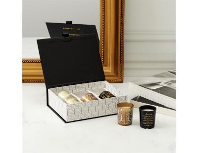 Coffret 6 bougies à la vanille 