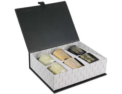 Coffret 6 bougies à la vanille 