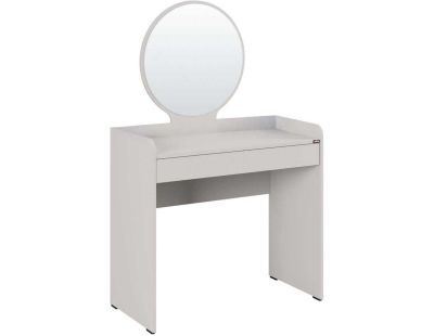 Coiffeuse avec miroir et rangements Tiana (Modèle 1)