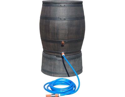 Récupérateur d'eau de pluie en polyéthylène avec support Barrel (240 litres)