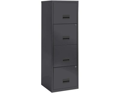 Armoire métallique anthracite brico (hauteur 180 cm)