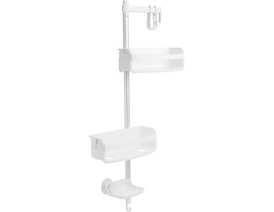 Colonne support accessoires de salle de bain