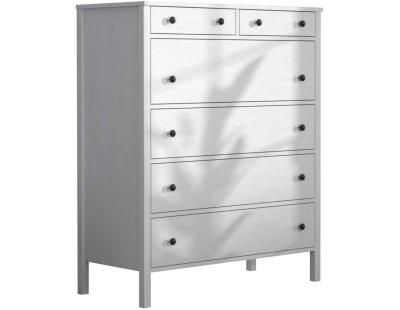 Commode en aggloméré Frannie (Modèle 5 : 108 x 45 x 123 cm)