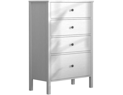 Commode en aggloméré Frannie (Modèle 2 : 77 x 40 x 115 cm)