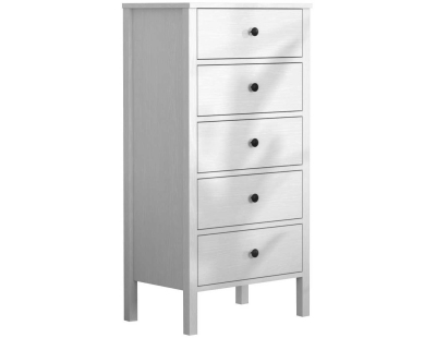 Commode en aggloméré Frannie (Modèle 1 : 58 x 40 x 116,3 cm)