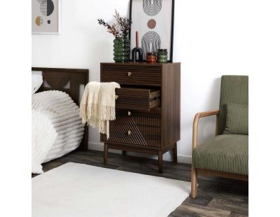 Commode en bois Tiffany
