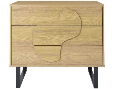 Commode en mdf et métal Calypso