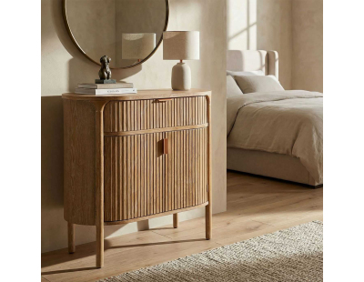 Commode en bois de sapin Gothenburg 81 x 46 x 82 cm