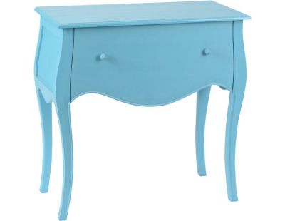 Commode avec tiroir bois Merveille (Turquoise)