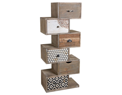 Commode en manguier Zigzag