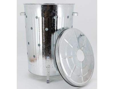 Composteur de jardin en métal galvanisé (70 L)