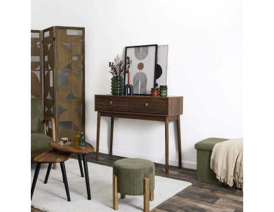 Console en bois Tiffany
