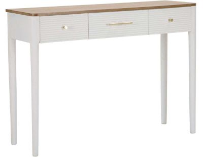 Console en bois avec tiroirs Matera 107 x 37 x 80 cm