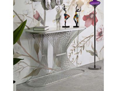 Console en métal Stripe 120 x 35 x 79 cm
