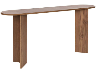 Console moderne en aggloméré Sira (Chêne)