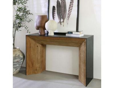 Console en pin recyclé Rewood