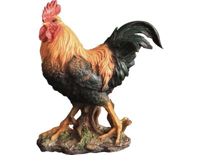 Coq en résine 41 cm