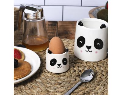 Coquetier en dolomite Animaux (Panda)