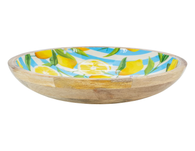 Corbeille en manguier Citron (Centre de table)