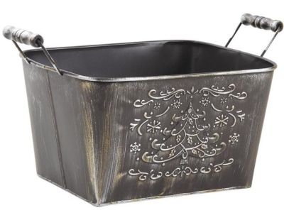 Corbeille métallique Sapin