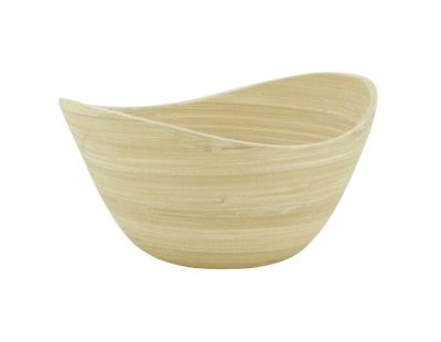 Corbeille ovale en bambou (Lot de 2)