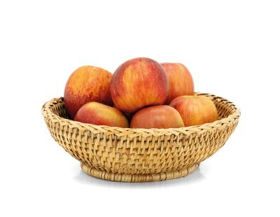 Corbeille ovale à pain en rotin (Rotin naturel)