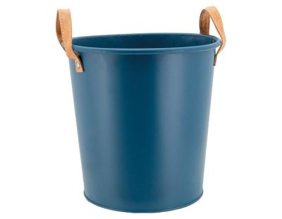 Corbeille à papier en métal Cargo (Bleu)