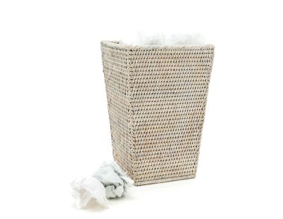 Corbeille à papier en rotin (Rotin patiné)