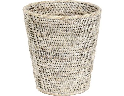 Corbeille à papier en rotin (Rotin patiné )
