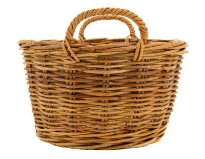 Corbeille en rotin naturel