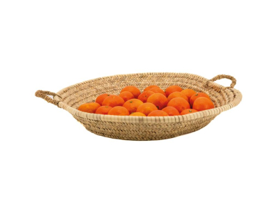 Corbeille à fruits en palmier souk (Ø 40)