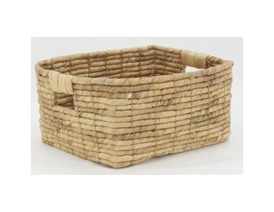 Corbeilles de rangement en jacinthe roulée