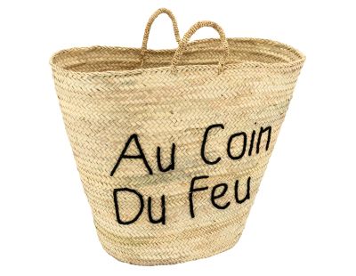 Cabas en palmier naturel (Au Coin Du Feu)