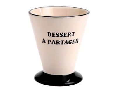 Coupe à dessert en dolomite
