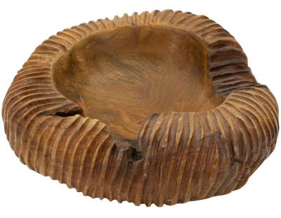 Coupe en teck Garit (37 x 40 x 16 cm)