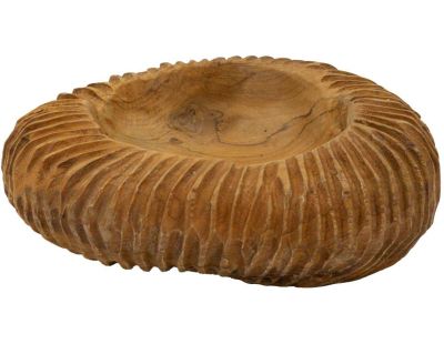 Coupe en teck Garit (32 x 32 x 11 cm)