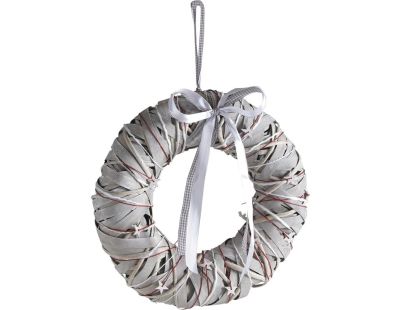 Couronne de porte osier