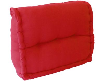 Coussin cale-rein en coton coloré (Rouge)