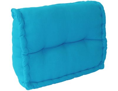 Coussin cale-rein en coton coloré (Turquoise)