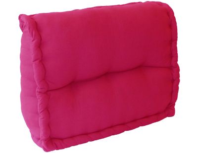 Coussin cale-rein en coton coloré (Fuchsia)