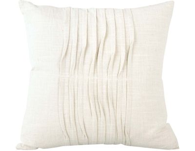 Coussin en coton 45 x 45 cm Wave (Ivoire)