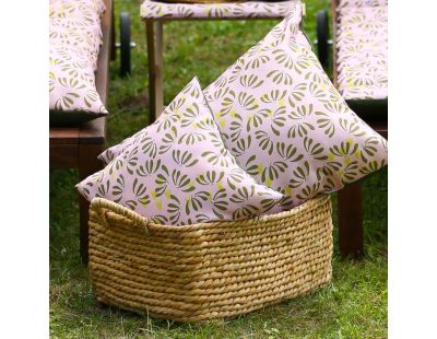 Coussin décoratif en tissu Délicatesse (60 x 50 cm)