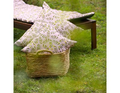 Coussin décoratif en tissu Délicatesse (50 x 50 cm)
